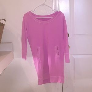 Barbie pink Gap T-shirt dress with pockets